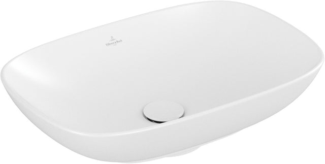 Villeroy & Boch Loop & Friends Aufsatzwaschbecken 560 mm Stone White CeramicPlus