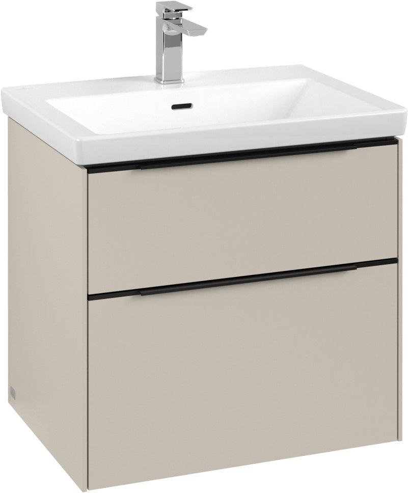 Villeroy & Boch Waschtischunterschrank Subway 3.0 C 576L0 Brilliant White mit LED-Beleuchtung
