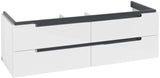 Villeroy & Boch SUBWAY 2.0 Waschtischunterschrank 1287 mm Glossy White mit 4 Auszügen
