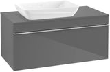 Villeroy & Boch Venticello Waschtischunterschrank Glossy White 957 mm, Auszug links