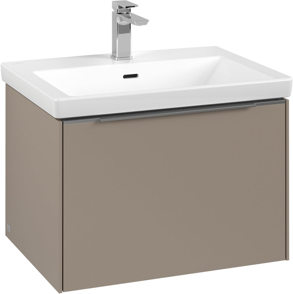 Villeroy & Boch Subway 3.0 Waschtischunterschrank C57500, 622 mm, Brilliant White, mit SoftClosing-Auszug