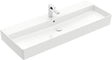 Villeroy & Boch Wandwaschbecken Memento 2.0 1200x470mm Rechteck Weiß Alpin