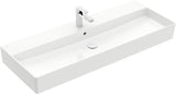 Villeroy & Boch Wandwaschbecken Memento 2.0 1200x470mm Rechteck Weiß Alpin