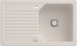 Villeroy & Boch Einbauspüle Linara 338501 860x510mm Rechteck Almond CeramicPlus