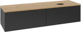 Villeroy & Boch Waschbeckenunterschrank Antao 1600 mm Anthrazit Matt mit LED-Beleuchtung