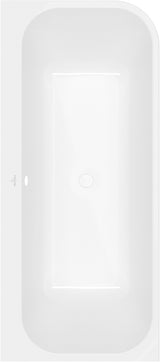 Villeroy & Boch Architectura Airpool Entry Whirlpool 1800x800 mm Weiß Alpin, links, 10 Luftdüsen