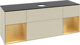 Villeroy & Boch Finion Waschtischunterschrank 1600 mm Glossy White Lacquer mit Beleuchtung