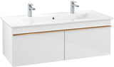 Villeroy & Boch Venticello Waschbeckenunterschrank 1153 mm Glossy White