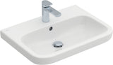 Villeroy & Boch Architectura Wandwaschbecken 650 mm Rechteck Weiß Alpin – Sanitärkeramik mit Überlauf
