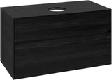 Villeroy & Boch Waschtischunterschrank Collaro C038 B0 1000 mm Black Oak mit Beleuchtung