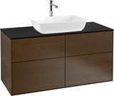 Villeroy & Boch Finion Waschtischunterschrank 1200 mm Glossy White Lacquer mit SoftClosing