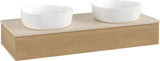 Villeroy & Boch Waschbeckenunterschrank Antao K13113 1200x190x500mm Warm Walnut mit Push-to-open