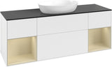 Villeroy & Boch Finion Waschtischunterschrank 1600 mm Glossy White Lacquer mit Beleuchtung