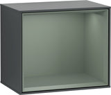 Villeroy & Boch Finion Regalmodul F580GF – 418 mm, Olive Matt Lacquer, mit LED-Beleuchtung