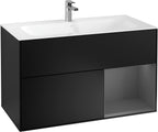 schwarz / Mitteldichte Faserplatte (MDF) / F040G K
