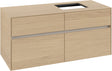 Villeroy & Boch Waschtischunterschrank Collaro C130 Nordic Oak 1200 mm mit 4 Auszügen und Push-Open