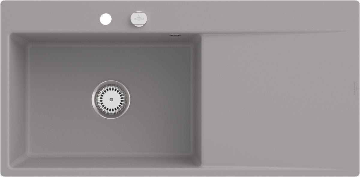 Villeroy & Boch Subway Style 60 Flat Flächenbündige Spüle 980x490mm Weiß Alpin CeramicPlus