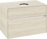 Villeroy & Boch Waschtischunterschrank Collaro C037 800 mm White Oak mit SoftClosing