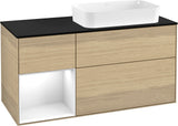 Villeroy & Boch Finion Waschtischunterschrank 120 cm Glossy White Lacquer mit Beleuchtung