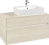 Villeroy & Boch Waschtischunterschrank Collaro C127 B0 1000 mm White Oak mit LED-Beleuchtung