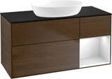 Villeroy & Boch Finion Waschtischunterschrank FA72GFGF 1200 mm Glossy White Lacquer mit LED-Beleuchtung