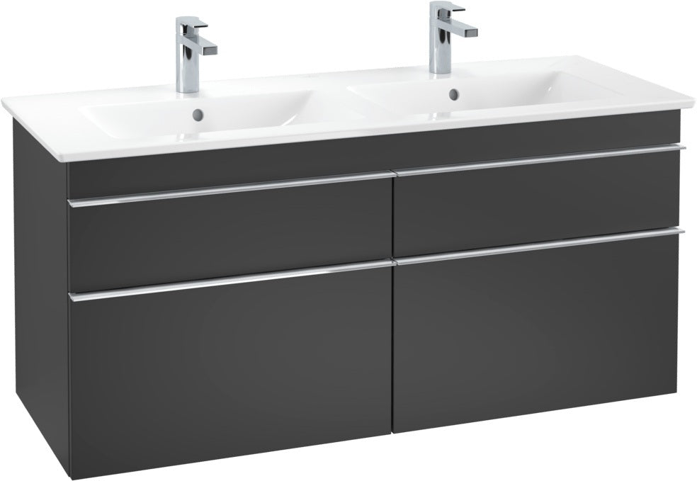 Villeroy & Boch Waschbeckenunterschrank Venticello A 93001, 1253 mm, Glossy White, 4 Auszüge