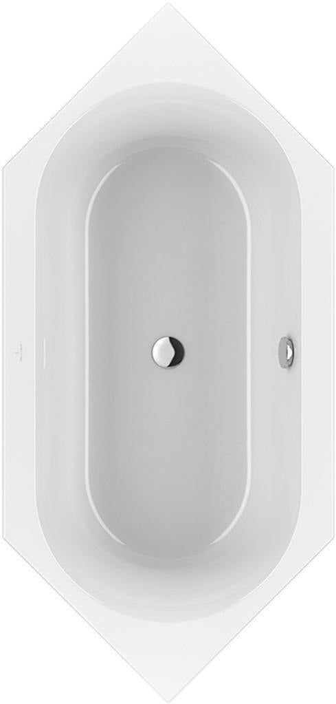 Villeroy & Boch Whirlpoolsystem LOOP & FRIENDS Combi Comf m Multip Trio TP 1 we – 8 Whisper-Seitendüsen, 2 Programme, LED