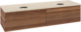 Villeroy & Boch Waschtischunterschrank Antao K39013 1600 mm Warm Walnut mit 2 Auszügen