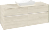 Villeroy & Boch Waschtischunterschrank Collaro C116 B0 1400 mm White Oak mit Beleuchtung