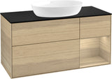 Villeroy & Boch Finion Waschtischunterschrank FA72GFGF 1200 mm Glossy White Lacquer mit LED-Beleuchtung