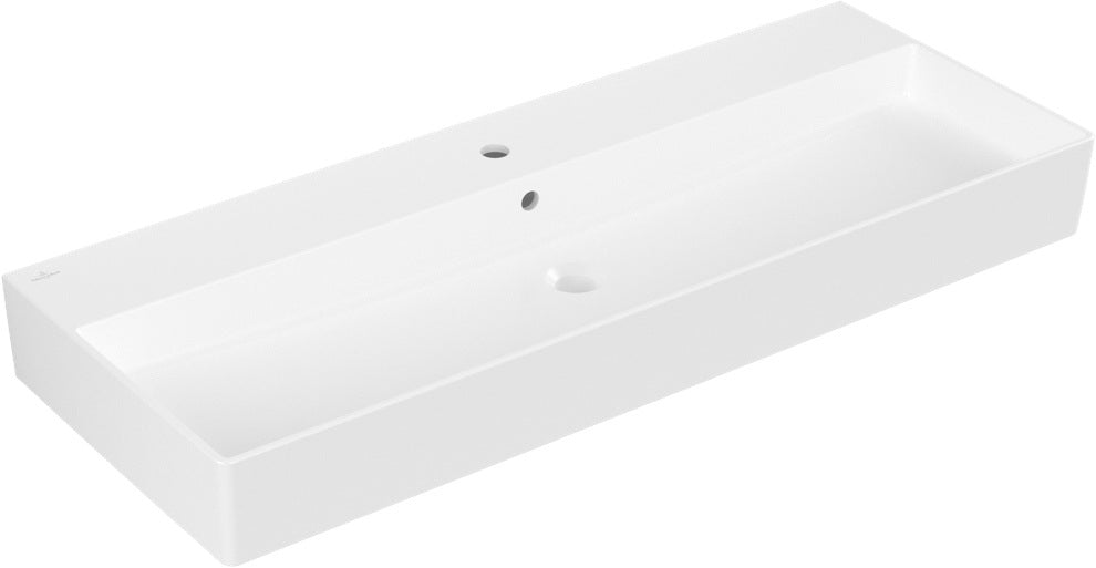 Villeroy & Boch Wandwaschbecken Memento 2.0 1200x470mm Graphite CeramicPlus – Matt, TitanCeram, 1 Hahnloch