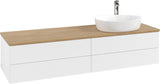 Villeroy & Boch Antao Waschtischunterschrank 1600 mm White Matt Lacquer mit LED-Beleuchtung