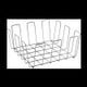 Villeroy & Boch Drahtkorb 9K1000 – Eckiger Edelstahl-Spülenzubehör, 420 x 400 mm