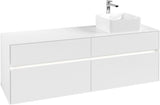 Villeroy & Boch Waschtischunterschrank Collaro C051 B0 1600 mm Glossy White mit LED-Beleuchtung