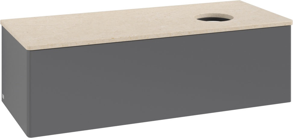 Villeroy & Boch Antao Waschtischunterschrank 1200 mm Anthracite Matt Lacquer mit LED-Beleuchtung