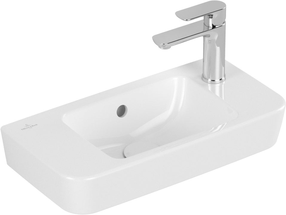 Villeroy & Boch Handwaschbecken O.novo 4342R5 500x250x145mm Eckig Weiß Alpin
