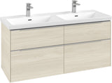 Villeroy & Boch Waschtischunterschrank Subway 3.0 C 568L0 1272 mm Brilliant White mit LED