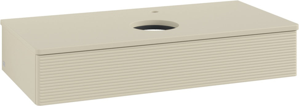 Villeroy & Boch Waschtischunterschrank Antao 1000 mm Anthrazit Matt mit Auszugsbeleuchtung