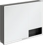 Villeroy & Boch Spiegelschrank My View+ B48110 1000 mm Graphite mit LED-Beleuchtung und SoftClosing
