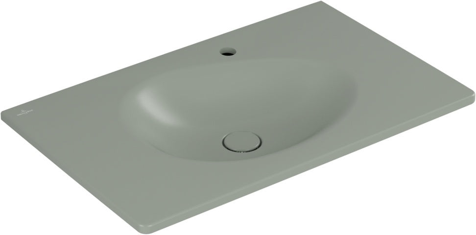 Villeroy & Boch Schrankwaschtisch Antao 800 mm Almond CeramicPlus Rechteck mit Überlauf