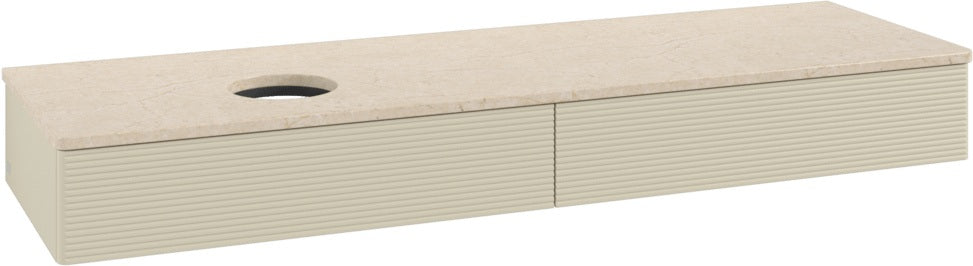 Villeroy & Boch Waschtischunterschrank Antao K15113 1600x190x500mm Anthracite Matt Lacquer