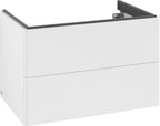 weiß / Mitteldichte Faserplatte (MDF) / K04000 788x504x496mm Eckig White Matt