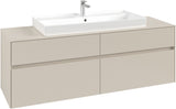 Villeroy & Boch Waschtischunterschrank Collaro C031 B0 1600 mm mit Beleuchtung und SoftClosing