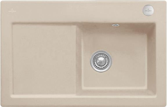 Villeroy & Boch Subway 45 Einbauspüle 780x510mm Keramik Ivory CeramicPlus