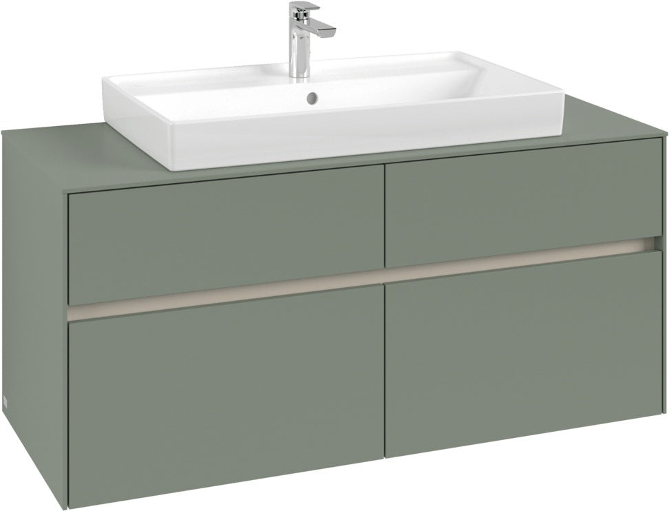 Villeroy & Boch Waschtischunterschrank Collaro C087 1200 mm White Oak mit SoftClosing