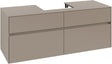 Villeroy & Boch Waschtischunterschrank Collaro C073 1400 mm Taupe mit SoftClosing