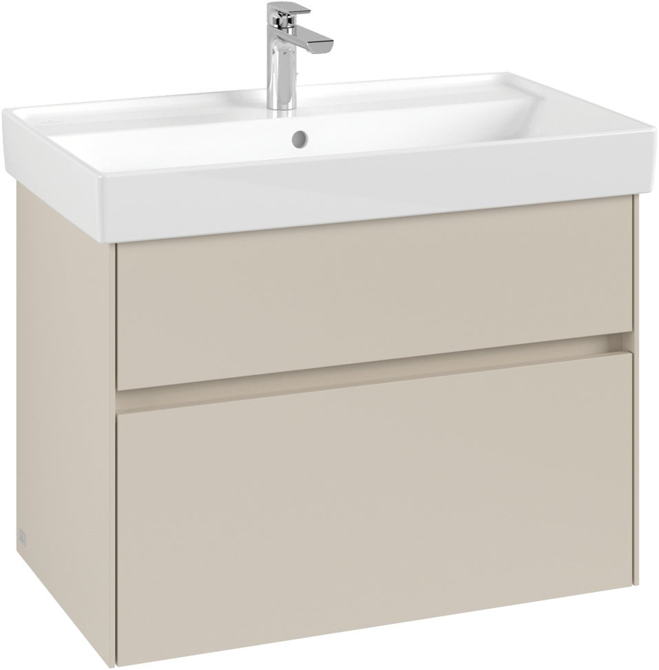 Villeroy & Boch Waschtischunterschrank Collaro C01000 Glossy White 754 mm