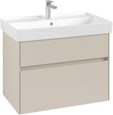 Villeroy & Boch Waschtischunterschrank Collaro C01000 Glossy White 754 mm