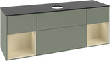 Villeroy & Boch Finion Waschtischunterschrank 1600 mm Glossy White Lacquer mit Beleuchtung