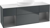 Villeroy & Boch Finion Waschbeckenunterschrank 1600 mm Glossy White Lacquer – mit LED-Beleuchtung